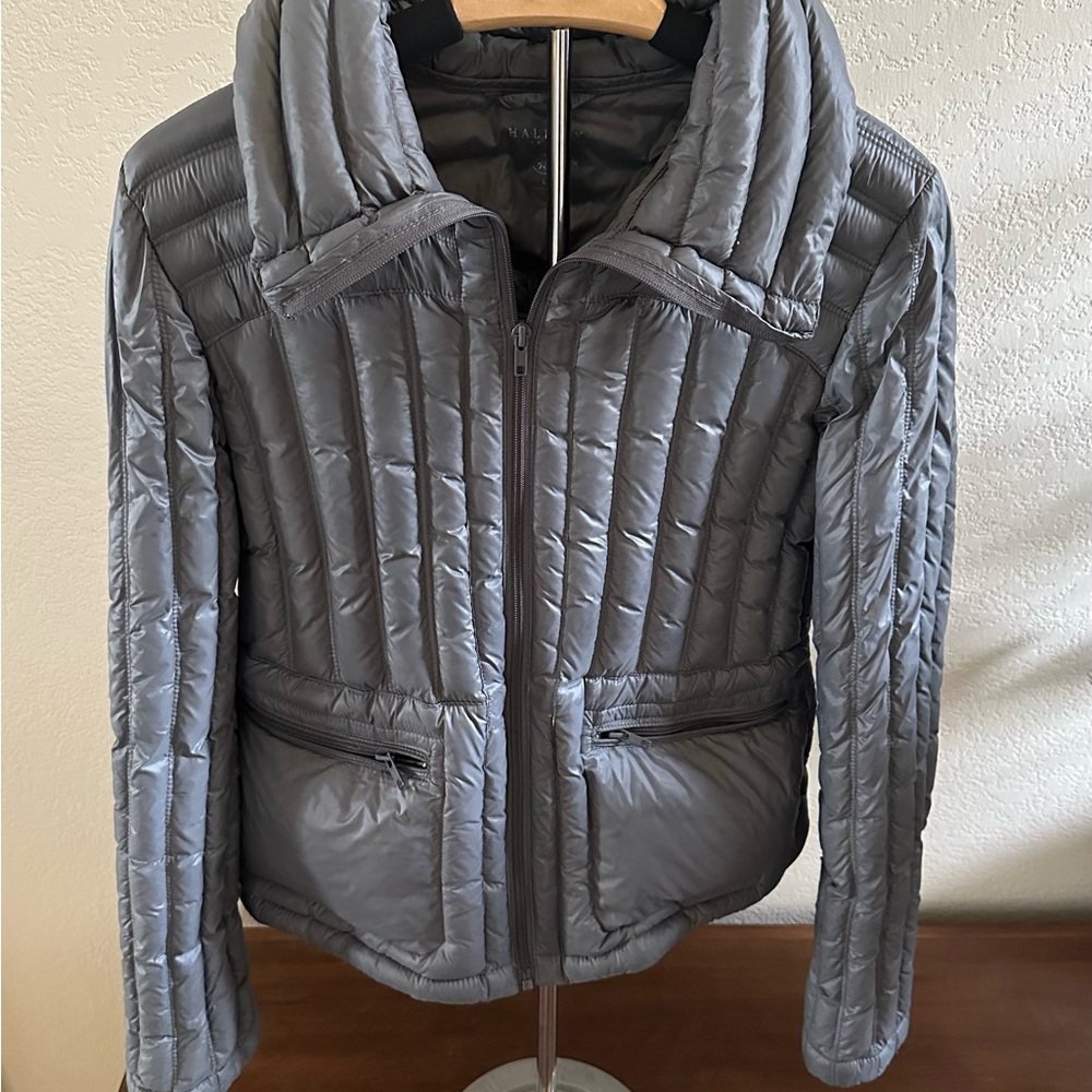 Halifax traders down lightweight puffer jacket size large